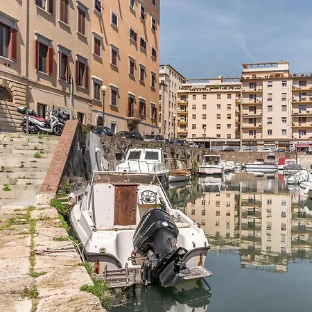 Lejlighed Piccola Venezia Canal View Charming Flat Livorno